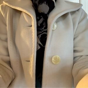 Women’s Winter White Pea Coat